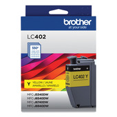 Brother LC402YS Yellow Original Standard Yield Ink Cartridge