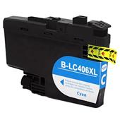 Compatible Cyan Brother LC406XLCS High Yield Ink Cartridge