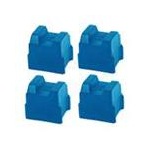 Compatible Cyan Xerox 108R00669 Solid Ink Cartridge - Pack of 4