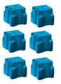 Compatible Cyan Xerox 108R00950 Solid Ink Cartridge - Pack of 6