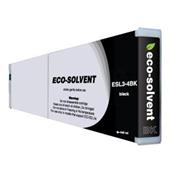 Compatible Black Roland ESL3-4BK-ST Eco-Sol Max Standard Yield Ink Cartridge