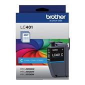 Brother LC401C Cyan Original Standard Yield Ink Cartridge
