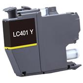 Compatible Yellow Brother LC401Y Standard Yield Ink Cartridge
