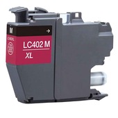 Compatible Magenta Brother LC402XLM High Yield Ink Cartridge
