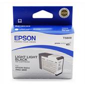 Epson T5809 (T580900) Original Light Light Black Ink Cartridge