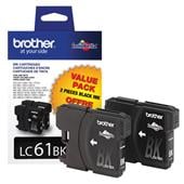 Brother LC612 Original Black Standard Capacity Cartridge Double Pack