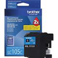 Brother LC105C Cyan Original Extra High Capacity Ink Cartridge