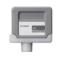 Canon PFI-302GY Gray Compatible Ink Cartridge
