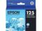 Epson 125 Cyan Original Standard Capacity Ink Cartridge