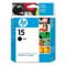 HP 15 Black Original Inkjet Print Cartridge (C6615DN)