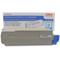 Oki 43865719 Cyan Original Toner Cartridge