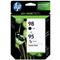 HP 95/98 (CB327FN) Original Black And Tri-Color Ink Cartridge