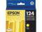 Epson 124 Yellow Original Moderate Capacity Ink Cartridge