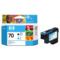 HP 70 Matte Black and Yellow Original Printhead (C9404A)