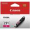 Canon CLI-251 Magenta Original Standard Capacity Ink Cartridge