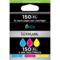 Lexmark No.150XL (14N1807) - High Yield 3 Pack - Cyan Magenta Yellow Original Return Program Ink Cartridges