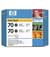 HP 70 (CB340A) Original Black Ink Cartridge (Twin Pack)