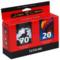 Lexmark Twin-Pack No. 70 and No. 20 (15M2328) Black and Color Original Print Cartridges