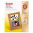 Kodak Photo Paper, 6.5 mil, Glossy, 8-1/2 x 11, 100 Sheets/Pack