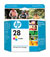 HP 28 Tri-Color Original Inkjet Print Cartridge (C8728AN)