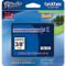 Brother TZe-121 Original P-Touch Label Tape - 3/8 in x 26 ft (9mm x 8m) Black on Clear