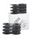 Lexmark 1040990 Original Black Ribbon (6 Pack)
