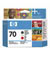 HP 70 Original Matt Black and Red Printhead (C9409A)