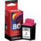 Lexmark No. 80 (12A1980) Color Original Print Cartridge