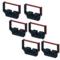 Epson ERC-02 Black and Red Compatible Calculator Ribbon (6 Pack)