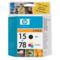 HP 15/78D Original Inkjet Print Cartridge Combo Pack (C8789FN)