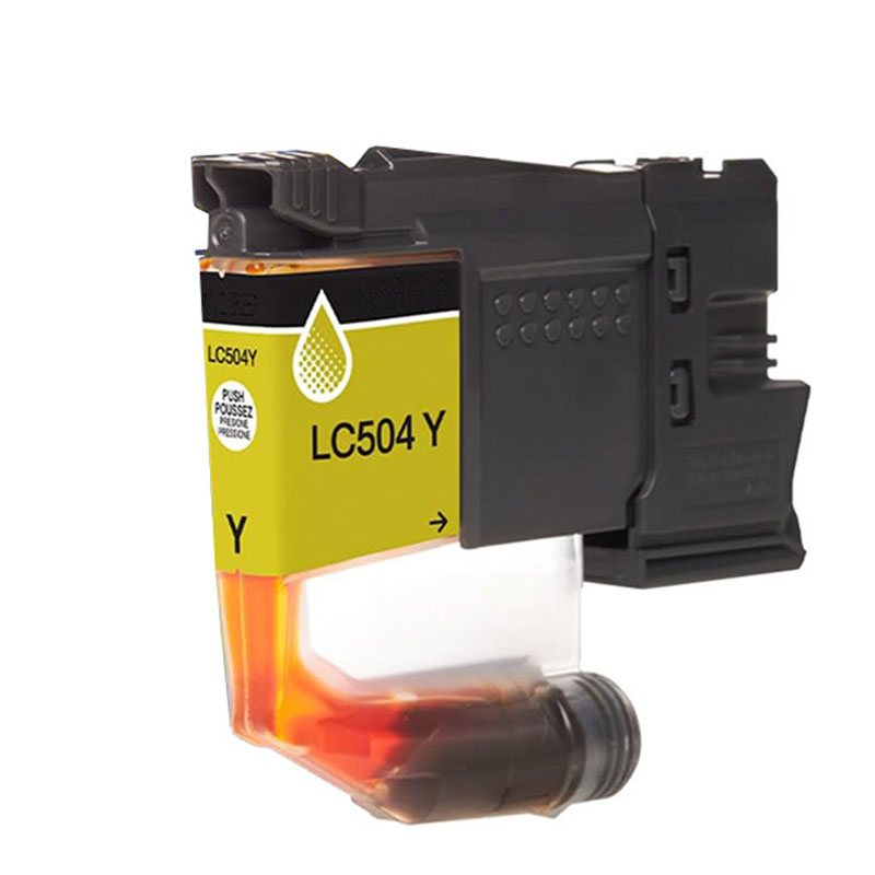 Compatible Brother LC504Y Standard Yield Ink Cartridge Yellow