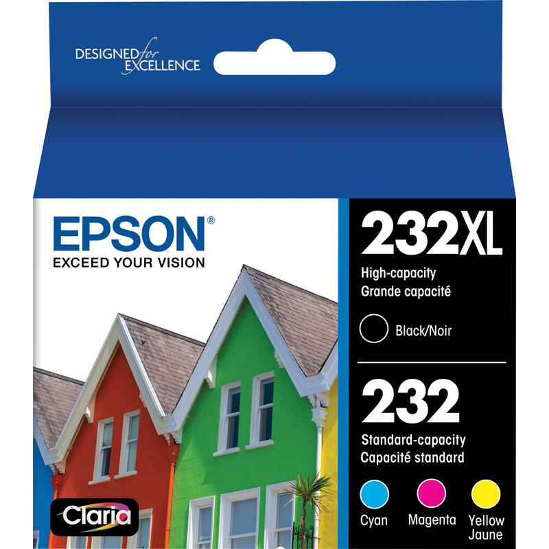 Compatible Multipack Epson 232 Full Set + 2 EXTRA Black Ink