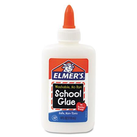 Elmers Washable School Glue   4 oz   Liquid