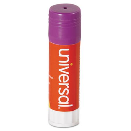 Universal Permanent Glue Stick .74 oz Stick Purple 12/Pack