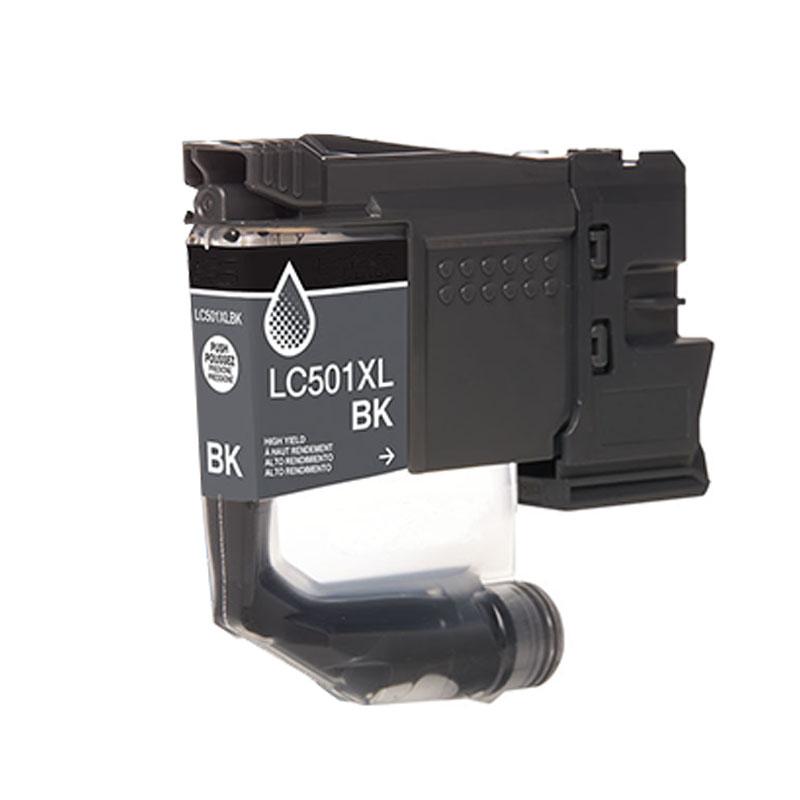 Compatible Brother LC501XLBK High Yield Ink Cartridge Black