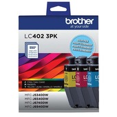 Brother LC4023PKS Tri-Color Original Standard Yield Ink Cartridge