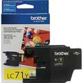 Brother LC71Y Yellow Original Standard Yield Ink Cartridge