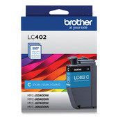 Brother LC402CS Cyan Original Standard Yield Ink Cartridge