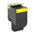 Compatible Yellow Lexmark 80C1XY0 Extra High Yield Toner Cartridge