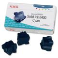 Compatible Cyan Xerox 108R00605 Solid Ink Cartridge - Pack of 3