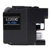 Compatible Cyan Brother LC203C High Yield Ink Cartridge