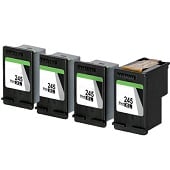 Compatible Black Canon PG-245XL Ink Multipack (Replaces 4 x 8278B001 + 1 x Printhead)