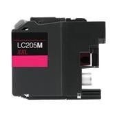 Compatible Magenta Brother LC205M High Yield Ink Cartridge