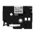 Compatible Black Brother TZe-231 P-Touch Label Tape - 1/2 in x 26 ft (12mm x 8m) Black on White