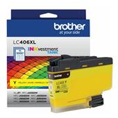 Brother LC406XLYS Yellow Original High Yield Ink Cartridge