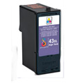 Compatible Color Lexmark No.43XL High Yield Ink Cartridge (Replaces Lexmark 18Y0143)