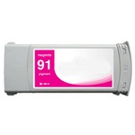 Compatible Magenta HP 91 Pigment Ink Cartridge (Replaces HP C9468A) (775ml)