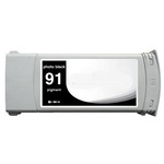 Compatible Black HP 91 Pigment Ink Cartridge (Replaces HP C9465A) (775ml)