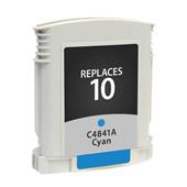 Compatible Cyan HP 10 Ink Cartridge (Replaces HP C4841A)