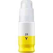 Compatible Yellow Canon GI-21Y Ink Bottle (Replaces Canon 4539C001)